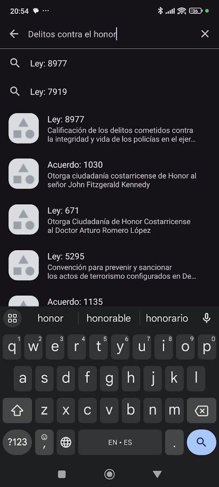 Document search feature